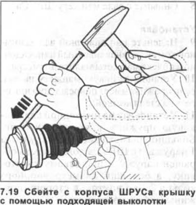 19. Внутренний ШРУС VL 100/107. Сбейте с корпуса…