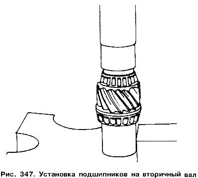 При снятии обоих конических подшипников со…