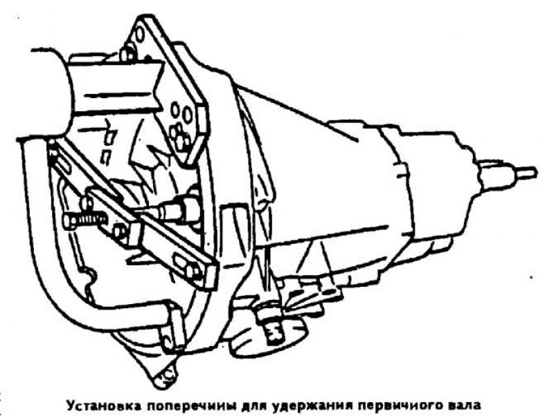 Установить стопорное кольцо.