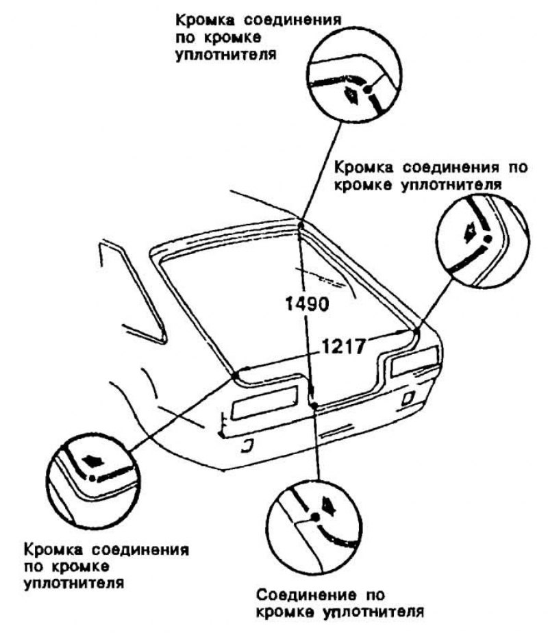 Дверь задка
