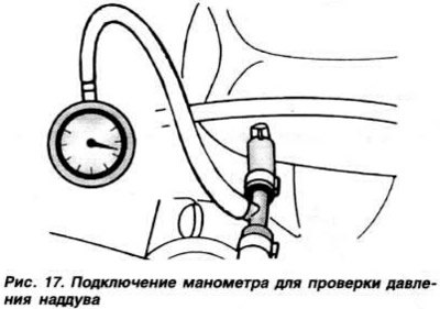 Отсоединить от впускного трубопровода вакуумный…