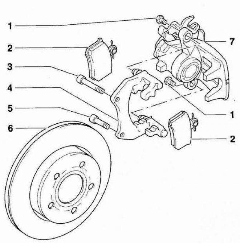 Тормоза пассат б4