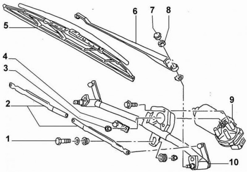 Схема переднего стеклоочистителя. Рычаг стеклоочистителя Фольксваген Пассат б5. Рычаг стеклоочистителя ВАЗ 2190 схема. Тяги дворников Пассат б5. Мотор привода стеклоочистителя ветрового стекла ВАЗ.