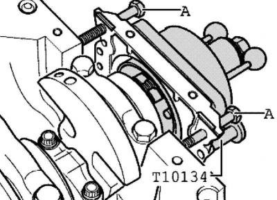 Рис. 2.276. Вкручивание болтов для корректировки…