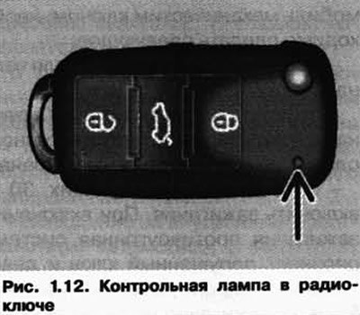 Кроме того, контрольная лампа в батарейке…