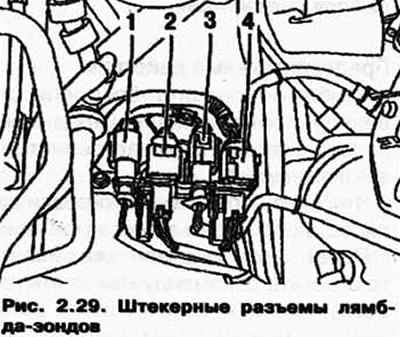 Цилиндры 4-6: коричневый.