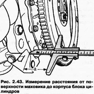 Измерьте размер а глубиномером (рис. 2.43).…