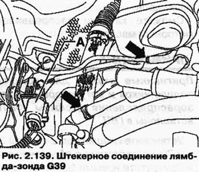 Отсоедините вакуумопроводы - стрелки - клапана…