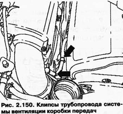 Расклипсуйте трубопровод системы вентиляции…