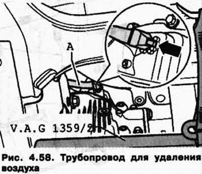 Осторожно снимите трубопровод для удаления…