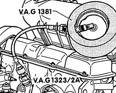 Компрессометр VW-1381