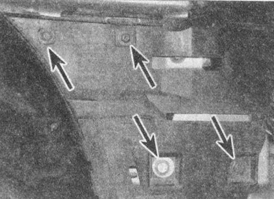Рис. 10.2. На моделях V70 обведите маркером…